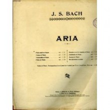 Aria - J. S. Bach