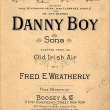 Danny Boy - Frederic Weatherly