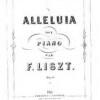 Alleluia et Ave Maria, S.183 - Liszt