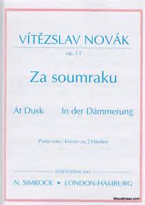 At Dusk, Op.13 - Novak