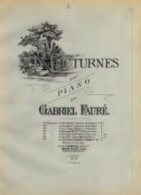 Barcarolle No.8, Op.96 - Faure