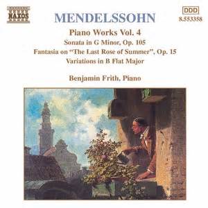 Fantasy on 'The Last Rose of Summer', Op.15 - Massenet