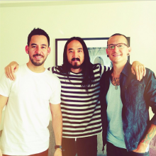  Linkin Park and Steve Aoki