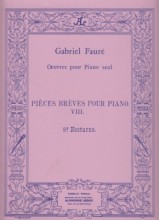 Nocturne No.8, Op.84 -  Faure