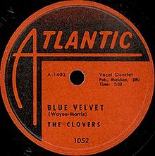 Blue Velvet - The Clovers